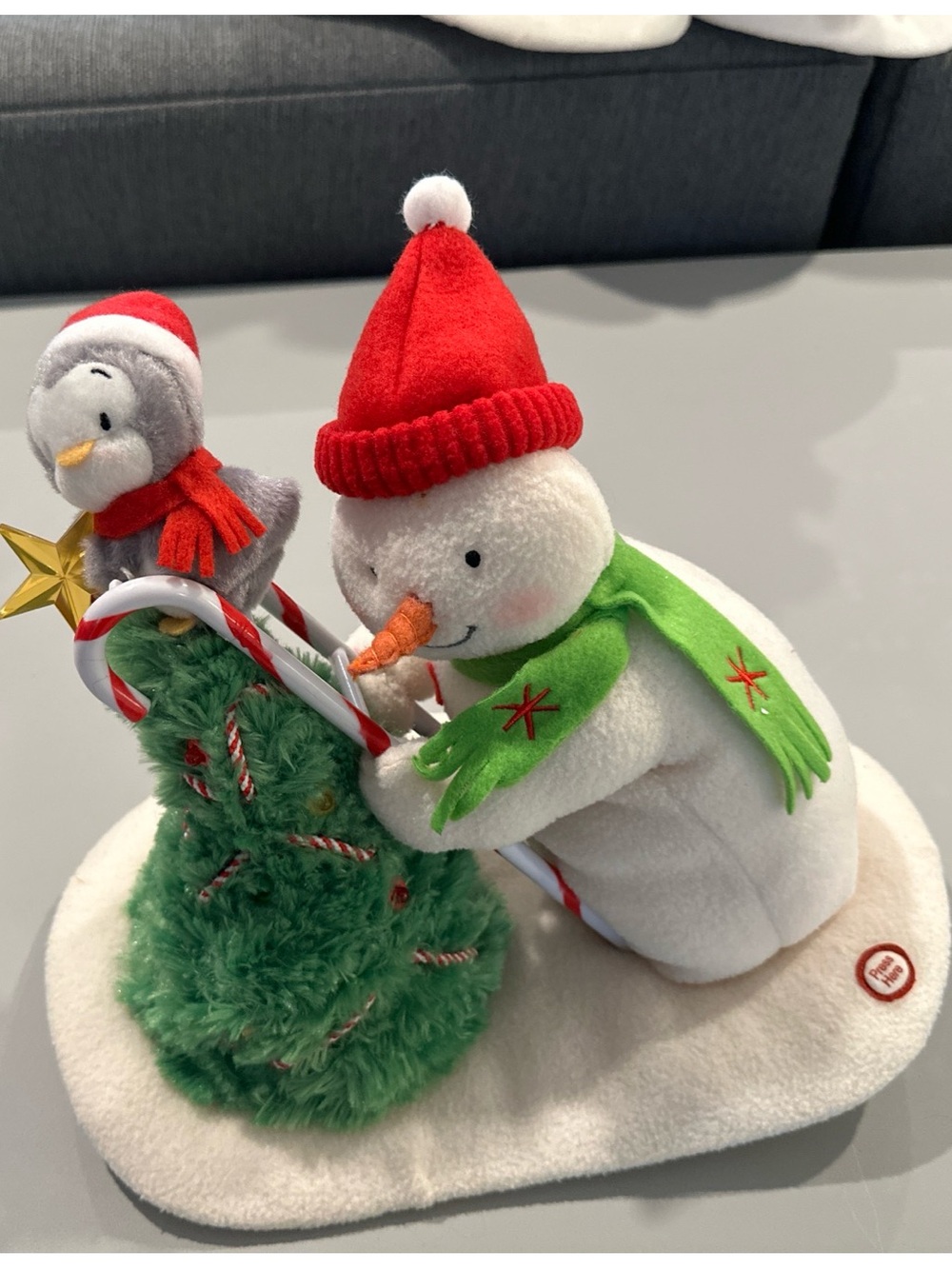 HALLMARK TRIMMING THE TREE JINGLE PALS ANIMATED LIGHT UP PLUSH CHRISTMAS 2010